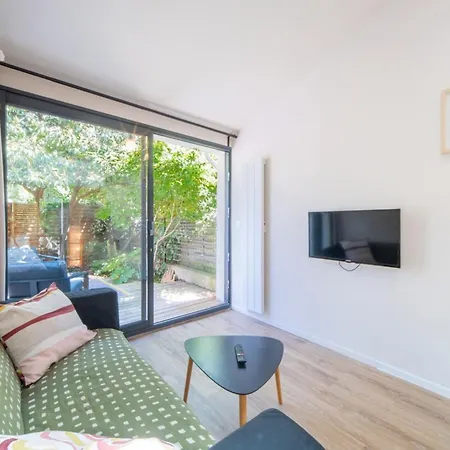 Le Cocon I - Private Garden Terrace With Parking