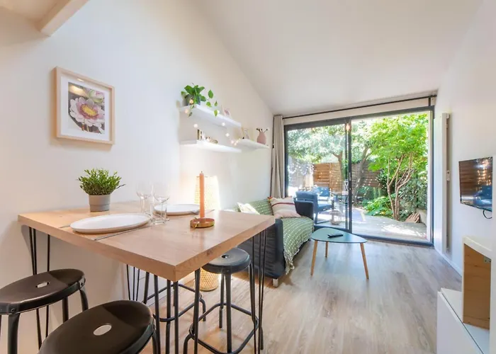 Le Cocon I - Private Garden Terrace With Parking Daire *
